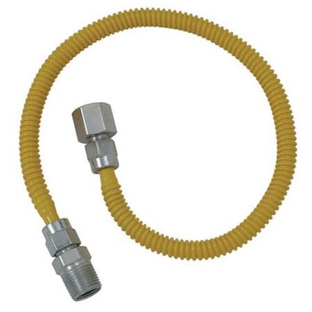 Brasscraft Plumb Shop Brasscraft 48in. Stainless Steel Gas Dryer Connector CSSL54-48P CSSL54-48P
